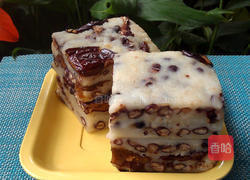 红豆大枣糯米糕的做法图解15