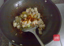 辣炒萝卜糕的做法图解6