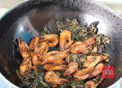 茶香干煸虾的做法图解14