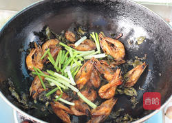 茶香干煸虾的做法图解15