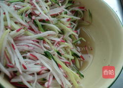 糖醋水萝卜的做法图解5