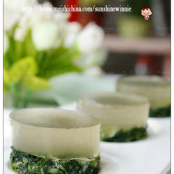 水晶菠菜冻的做法[图]
