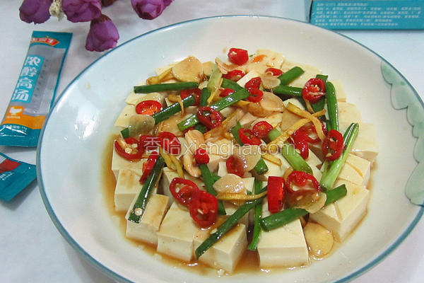 蒜片豆腐丁