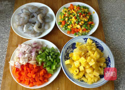 菠萝饭的做法图解4