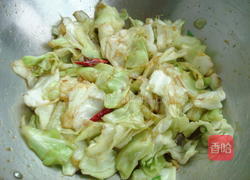 酸辣手撕包菜的做法图解7