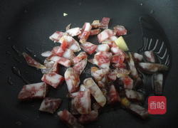 腊肠炒饭的做法图解3