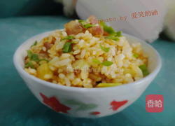 腊肠炒饭的做法图解9