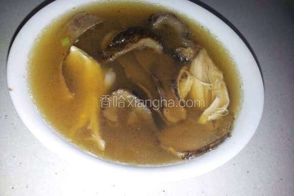 海参松茸鸡汤