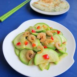 虾仁炒西葫芦的做法[图]