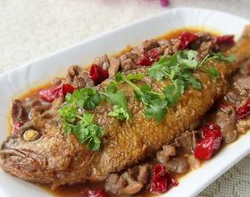 羊肉焖黄花鱼[图]
