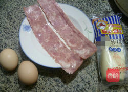 培根煎饼小果子的做法图解2