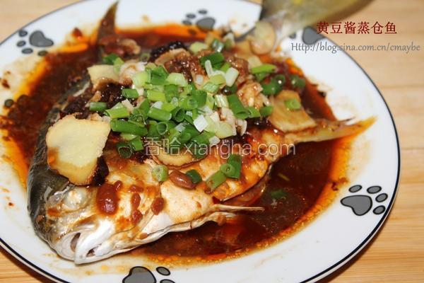 黄豆酱蒸仓鱼