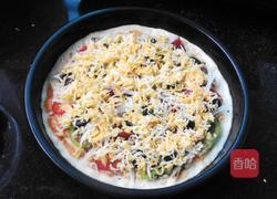 黑椒牛肉脆披萨的做法图解10