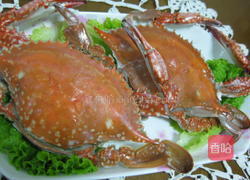 清蒸飞蟹的做法图解4