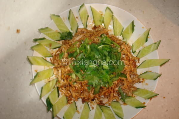 麻酱拌鸡丝