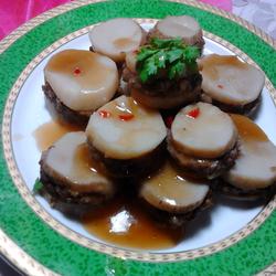 清蒸蚝油鲍菇夹的做法[图]