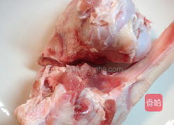 榨菜肉絲紫水晶麵的做法图解1