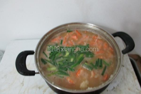 风味鲜虾粥
