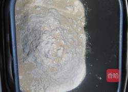 蓝莓酱毛毛虫面包的做法图解1