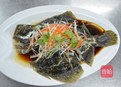 清蒸多宝鱼的做法图解6