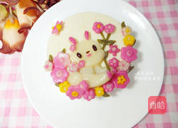 兔子米糕蛋糕的做法图解5