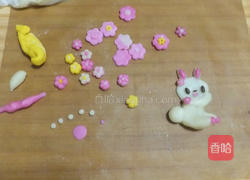 兔子米糕蛋糕的做法图解4