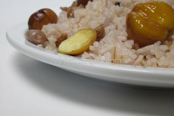 板栗炒饭