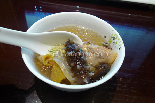 海参炖土鸡