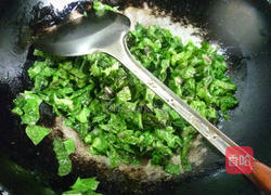 莴笋叶炒榨菜的做法图解7