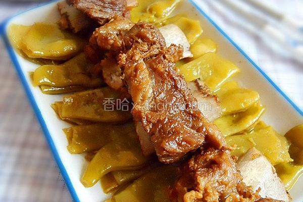 排骨压豆角
