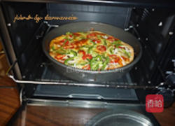 蔬菜披萨的做法图解13