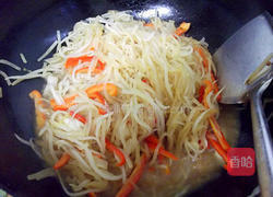 萝卜丝炒粉丝的做法图解8