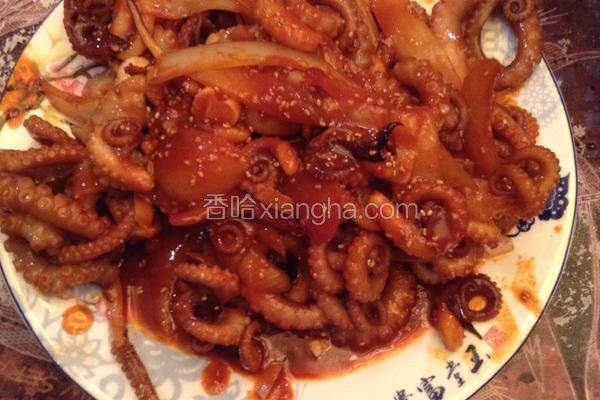 韩式铁板鱿鱼