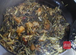 雪菜鱼片的做法图解3