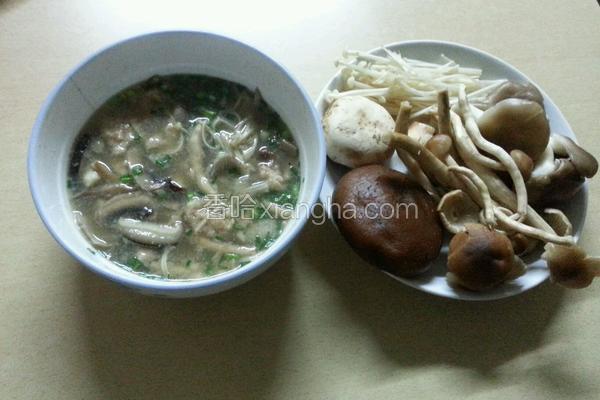 什锦菌菇汤
