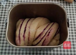 紫薯土司面包机的做法图解10