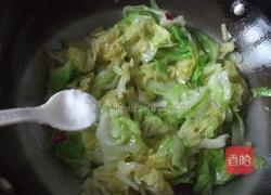手撕包菜的做法图解6
