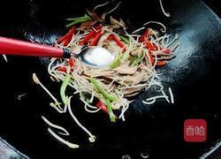 香菇炒豆芽的做法图解6