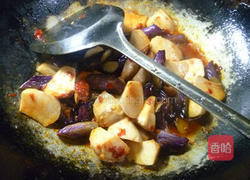 茄子炒杏鲍菇的做法图解11