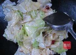 手撕包菜的做法图解5
