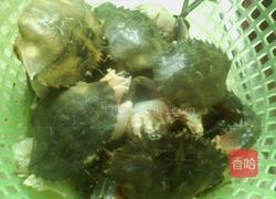 蒜香焖石蟹的做法图解2