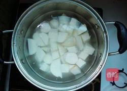 酸菜芋头汤的做法图解4
