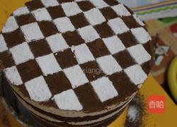 棋格蛋糕的做法图解26