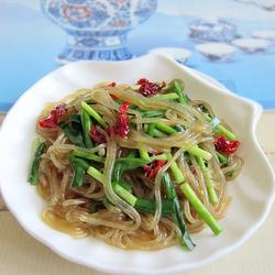 韭菜炒粉条的做法[图]