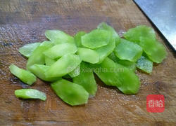 混炒莴笋的做法图解4
