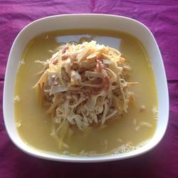 鲜汤煮豆丝的做法[图]