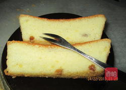 葡萄干戚风蛋糕的做法图解14