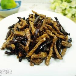 玫瑰大头菜炒肉丝的做法[图]