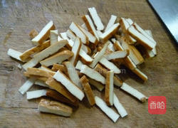 香干拌羊尾笋的做法图解4