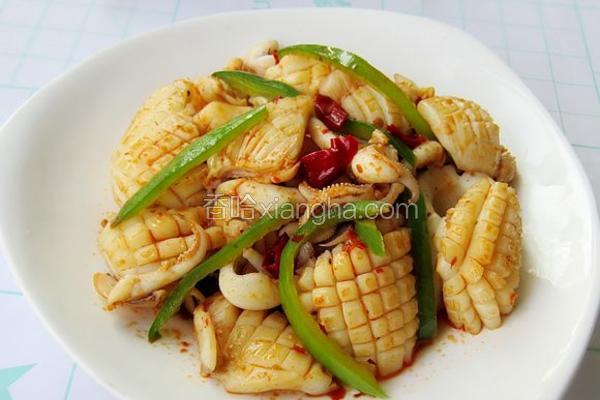 香辣墨鱼仔